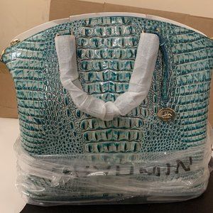 Brahmin Mineral Blue Large Duxbury Satchel NWT PRICE FIRM